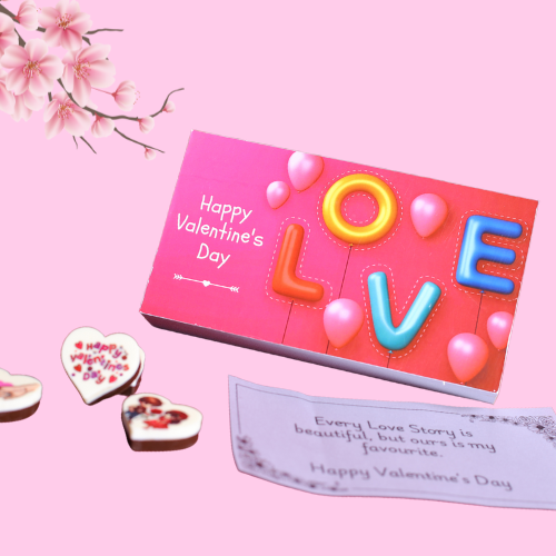 Lovebug - Luxurious chocolate box, customized with your cherished photo