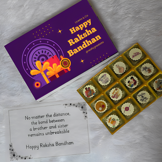 Rakhi Radiance - Transforming your photo into sweet luxury